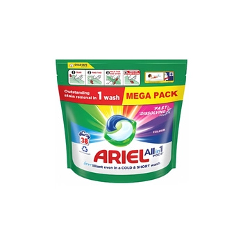 Ariel All in 1 Color Kapsułki do Prania 38 szt.
