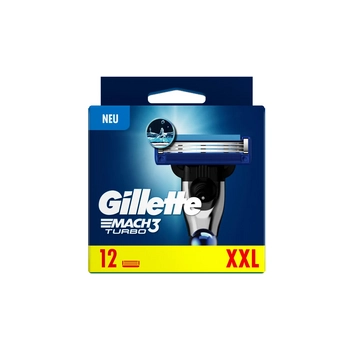 Gillette Mach3 Turbo Ostrza 12 szt.