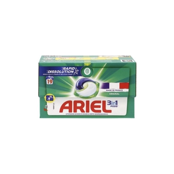 Ariel Color 3 in 1 Kapsułki do Prania 19 szt.