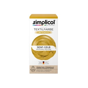 Simplicol Intensiv Barwnik do Tkanin Senf Gelb Musztardowy