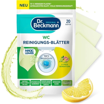 Dr. Beckmann Listki do Czyszczenia WC Citrus Sensacja 20 szt.