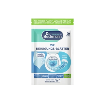 Dr. Beckmann Listki do Czyszczenia WC Ocean Breeze 20 szt.