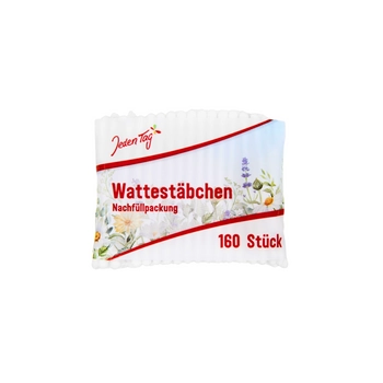 Jeden Tag Patyczki Higieniczne 160 szt.