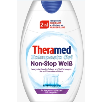 Theramed Non Stop Weis 2 in 1 Pasta do Zębów 75 ml