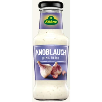 Kühne Knoblauch Cremig-Pikant Sos Czosnkowy 250 ml