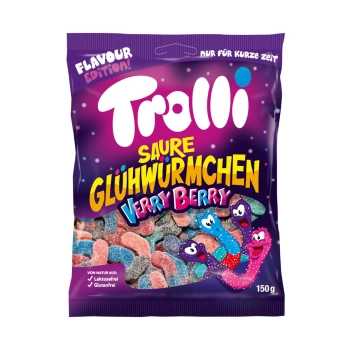 Trolli Glühwürmchen Verry Berry Żelki 150 g