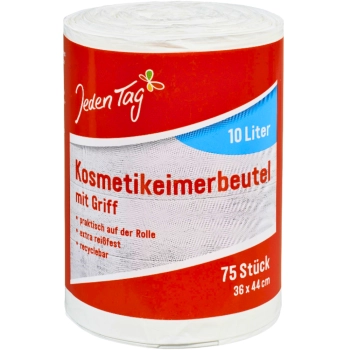 Jeden Tag Worki na Śmieci 10 l,75 szt.