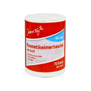 Jeden Tag Worki na Śmieci 10 l,75 szt.