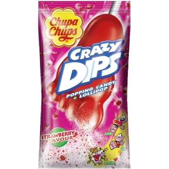 Chupa Chups Crazy Dips Strawberry 14 g