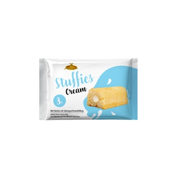 Meister Moulin Stuffies Cream Mini Biszkopty Nadziewane 3 x 45 g