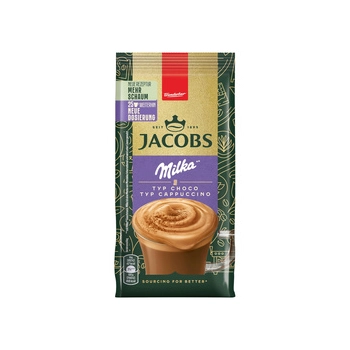 Jacobs Cappuccino Czekoladowe z Czekoladą Milka 400 g