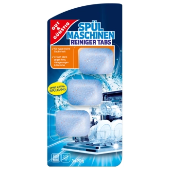 G&G Tabletki do Czyszczenia Zmywarki 3 x 20 g