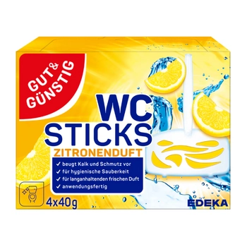 G&G WC Sticks Zawieszka Zitronen 4 x 40 g