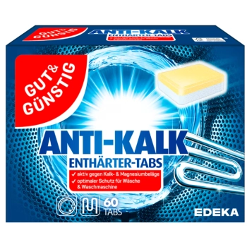 G&G Anti-Kalk Tabs Odkamieniacz do Pralki 60 szt.