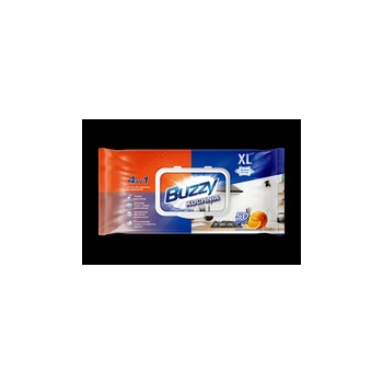 Buzzy Kuchnia Chusteczki Nawilżone do Czyszczenia 50 szt.