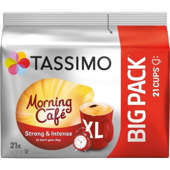 Tassimo Jacobs Morning Cafe XL Kawa w Kapsułkach 21 szt. x 7,8 g