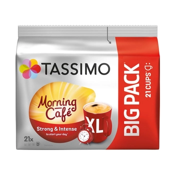 Tassimo Jacobs Morning Cafe XL Kawa w Kapsułkach 21 szt. x 7,8 g
