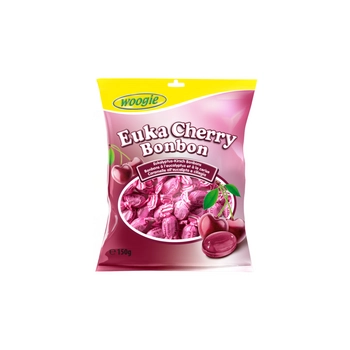 Woogie Euka Cherry Cukierki Eukaliptus Wiśnia 150 g
