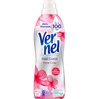 Vernel Fresh Control Floral Crisp Płyn do Płukania 30 prań