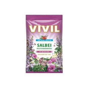Vivil Salbei Cukierki bez Cukru 110 g