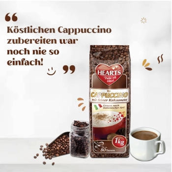 Hearts Kakaonote Cappuccino z Nutą Kakao1 kg