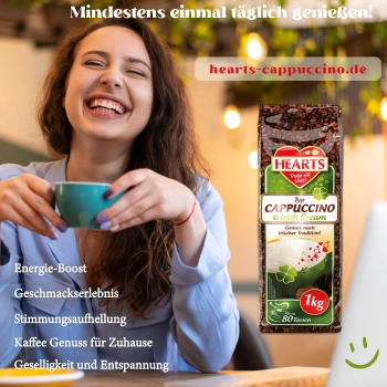 Hearts Cappuccino Irish Cream 1 kg