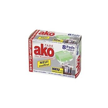 Ako Pads Nawilżone Gąbki do Naczyń 8 szt.