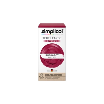 Simplicol Intensiv Barwnik do Tkanin Rubin-Rot Rubinowoczerwony