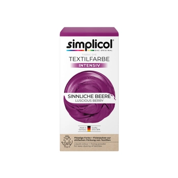 Simplicol Intensiv Barwnik do Tkanin Sinnliche-Beere Zmysłowa Jagoda