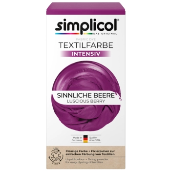 Simplicol Intensiv Barwnik do Tkanin Sinnliche-Beere Zmysłowa Jagoda