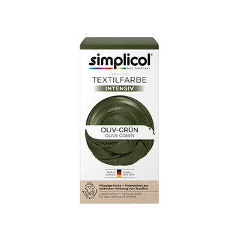 Simplicol Intensiv Barwnik do Tkanin Oliv-Grun Oliwkowa Zieleń