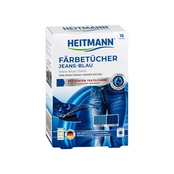 Heitmann Jeans-Blau Chusteczki do Jeansu 10 szt.