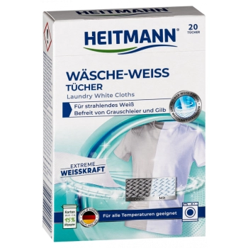 Heitmann Chusteczki Wybielające 20 szt.