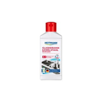 Heitmann 3 in 1 Środek do Czyszczenia Ceramiki Szklanej i Stali Nierdzewnej 250 ml