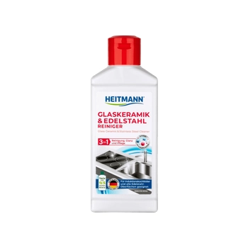 Heitmann 3 in 1 Środek do Czyszczenia Ceramiki Szklanej i Stali Nierdzewnej 250 ml