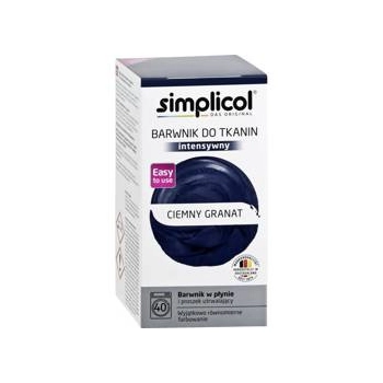 Simplicol Ciemny Granat Barwnik do Tkanin
