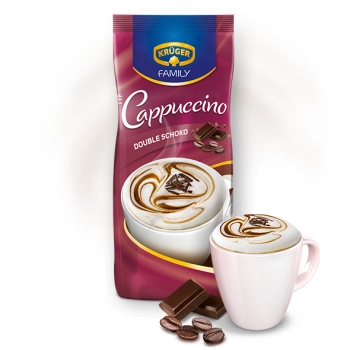 Kruger Cappuccino Double Schoko 500 g