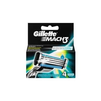 Gillette Mach 3 Ostrza 4 szt.