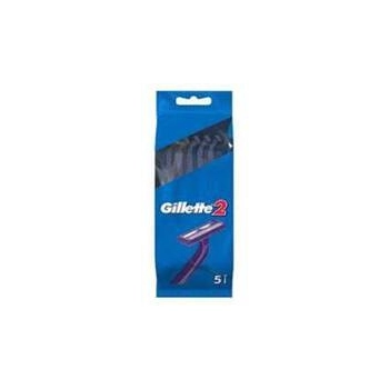 Gillette 2 Jednorazowa Maszynka Do Golenia Męska 5 szt.