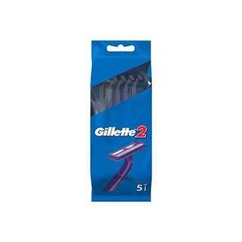 Gillette 2 Jednorazowa Maszynka Do Golenia Męska 5 szt.
