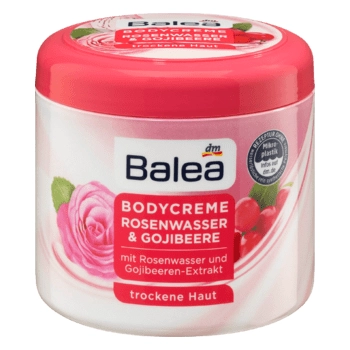 Balea Woda Różana i Jagody Goji Krem do Ciała 500 ml