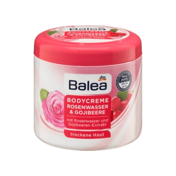 Balea Woda Różana i Jagody Goji Krem do Ciała 500 ml