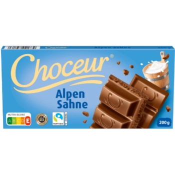 Choceur Alpen Sahne - Czekolada Mleczna 200 g