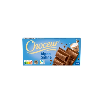 Choceur Alpen Sahne - Czekolada Mleczna 200 g
