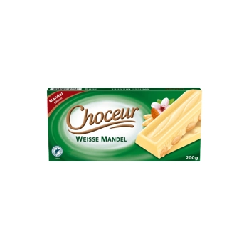 Choceur Weisse Mandel Czekolada Biała z Migdałami 200 g