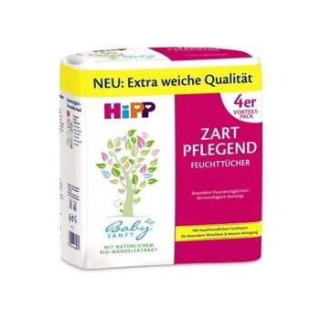 Hipp Zart Pflegend Chusteczki Nawilżone 224 szt.