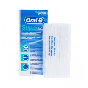 Oral-B Super Floss do Aparatów Ortodontycznych i Protez 50 szt.