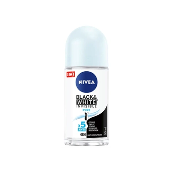 Nivea Black&White Pure Antyperspirant roll-on 50 ml