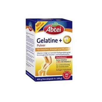 Abtei Gelatine Żelatyna + Wit. C 400 g