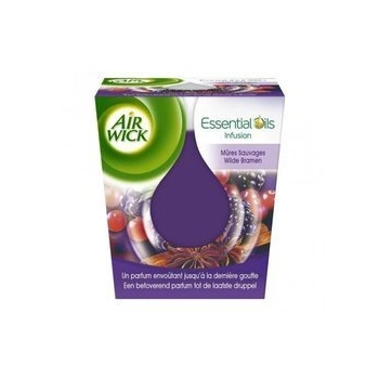 Air Wick Candle Essential Oils Wilde Bramen 105 g